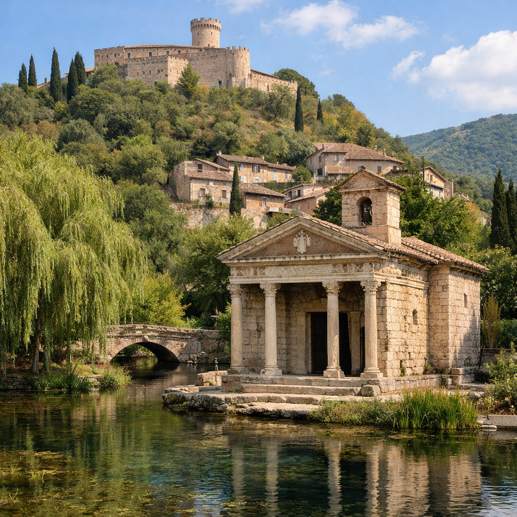 Campello - Umbria: Le fonti Del Clitunno