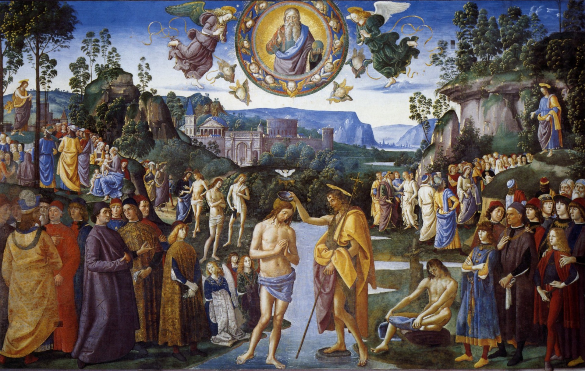 Il Perugino - Battesimo Di Cristo
